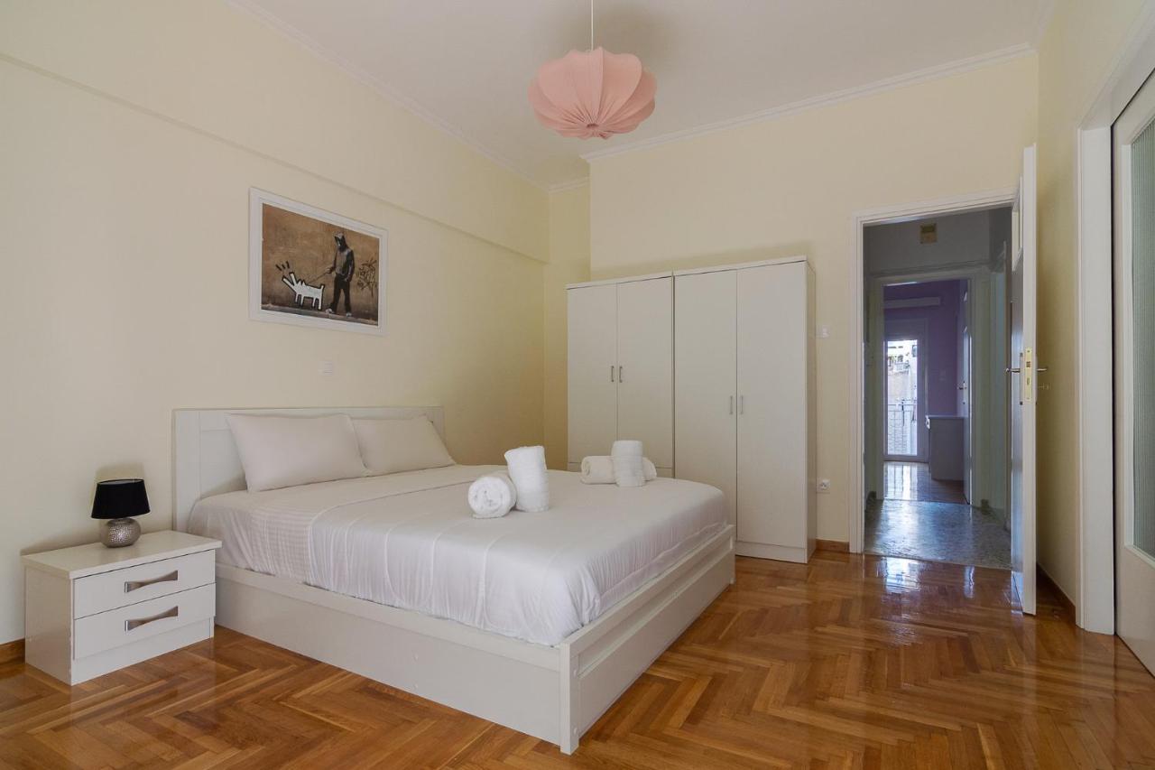Bright And Spacious 2-Bedrooms Apartment In Athens Atenas Exterior foto