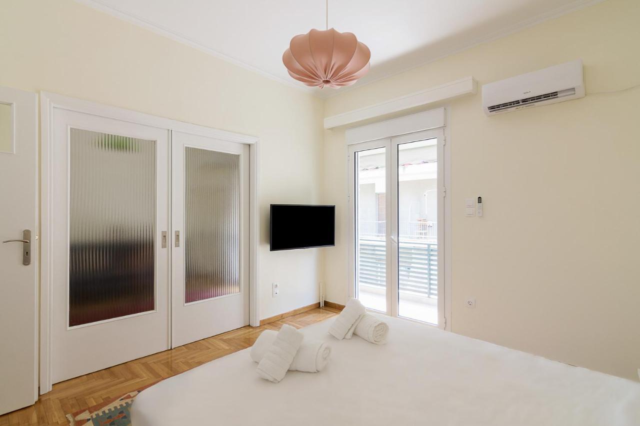 Bright And Spacious 2-Bedrooms Apartment In Athens Atenas Exterior foto