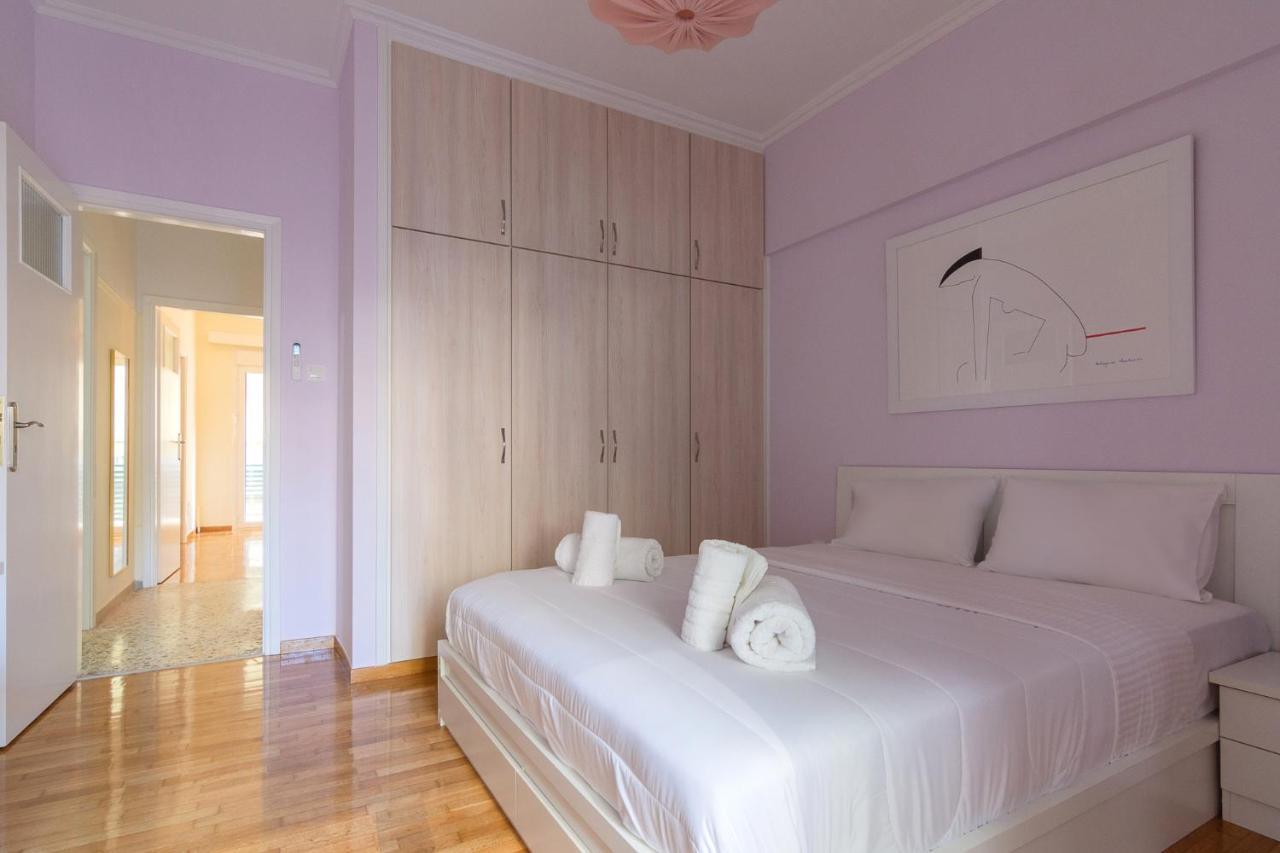 Bright And Spacious 2-Bedrooms Apartment In Athens Atenas Exterior foto